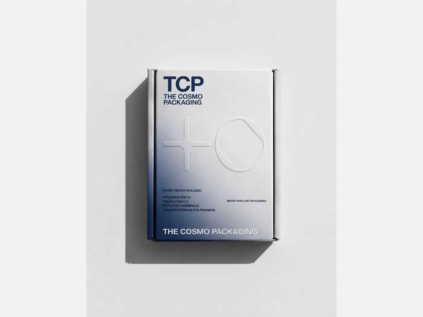 Luxury cosmetic packaging with a premium presentation finish
